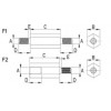 Hexagonal low Voltage insulator [124] (124300600001)