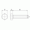 Hatlapfejűcsavar- üvegszínű [177] (177502500022)